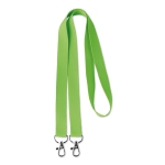 Keycord Duo 15mm kleur limoen groen