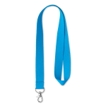 Keycord Woven 15mm kleur lichtblauw