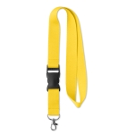 Keycord Woven Plus 15mm kleur geel