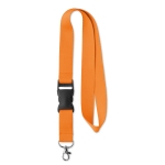 Keycord Woven Plus 15mm kleur oranje
