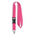 Keycord Woven Plus 15mm kleur roze