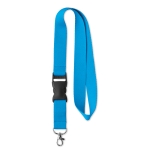 Keycord Woven Plus 15mm kleur lichtblauw