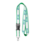 keycord Double Plus 20mm weergave met bedrukking