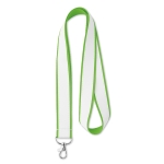 Keycord Double Sublim 20mm kleur limoen groen