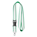 Keycord Double Sublim Plus 20mm kleur groen