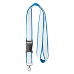 Keycord Double Sublim Plus 20mm kleur lichtblauw