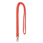 Keycord Lace 10mm kleur rood