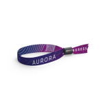Goedkope sublimatie polyester armbanden met sluiting Sublim kleur wit