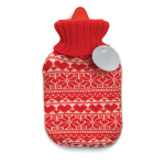 Warmwaterkruik met scandinavisch design Nordic kleur rood