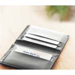RFID-kaart met maximale bescherming voor creditcards Protect kleur wit tweede sfeervolle hoofdweergave