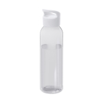 Opvallende Tritan drinkfles met logo 650ml Sunset Color kleur doorzichtig tweede weergave voorkant