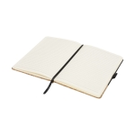 Elegant notitieboek bedrukken met kurken omslag A5 JournalBooks Cork kleur zwart