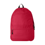 Rugzak met logo in jeugdstijl in vele kleuren Teens kleur rood tweede weergave voorkant