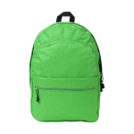 Rugzak met logo in jeugdstijl in vele kleuren Teens kleur lichtgroen weergave voorkant
