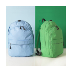 Rugzak met logo in jeugdstijl in vele kleuren Teens kleur lichtgroen luxe weergave