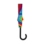 Multicolor flexibele stormparaplu bedrukken Ø102 Rainbow kleur meerkleurig tweede weergave voorkant