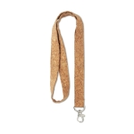 Keycord Cork 15mm kleur naturel