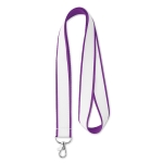 Keycord Double Sublim Express 20mm kleur paars