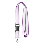 Keycord Double Sublim Plus Express 20mm kleur paars