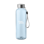 Anti-lek gerecyclede plastic waterfles 500 ml RPET kleur doorzichtig lichtblauw hoofdweergave