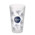 Hard plastic bekers bedrukken van 500 ml Concert kleur doorzichtig wit hoofdweergave