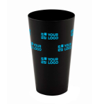 Hard plastic bekers bedrukken van 500 ml Concert weergave met bedrukking
