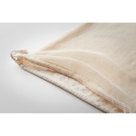 Katoenen voedselzak met rooster en sluiting Eco Verdure kleur beige vierde weergave