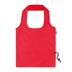 Gerecyclede plastic opvouwbare tas Strawberry RPET kleur rood