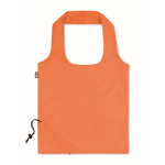 Gerecyclede plastic opvouwbare tas Strawberry RPET kleur oranje derde weergave