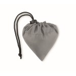 Gerecyclede plastic opvouwbare tas Strawberry RPET kleur donkergrijs tweede weergave