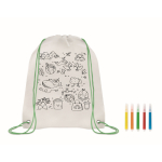 Non-woven tasjes 80 g/m2 voor diverse kleuren Color Fun