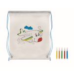 Non-woven tasjes 80 g/m2 voor diverse kleuren Color Fun vierde weergave