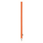 Lanyard van RPET met metalen karabijnhaak bedrukken, 20 mm kleur oranje vierde weergave