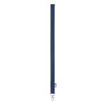 Lanyard van RPET met metalen karabijnhaak bedrukken, 20 mm kleur marineblauw