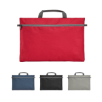 Gepersonaliseerde 600D polyester documententas Basic diverse kleuren