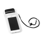 Waterdichte luchtdichte telefoonhoesjes met logo Bayside kleur zwart derde weergave