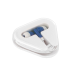 Promotionele bedrade koptelefoon Triangle Bass kleur blauw
