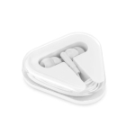 Promotionele bedrade koptelefoon Triangle Bass kleur wit