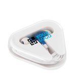 Promotionele bedrade koptelefoon Triangle Bass met afdrukgebied