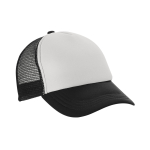 Trucker cap voor full colour bedrukking MidTown kleur zwart