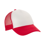 Trucker cap voor full colour bedrukking MidTown kleur rood