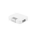 Voordelige plastic hub met 4 USB-poorten Square
