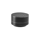 Elegante aluminium bluetooth speaker voor klanten Alusound kleur zwart