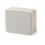 Draadloze speaker van tarwesto en rubber Earth kleur naturel  negende weergave