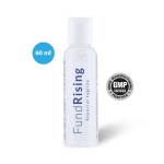 Desinfecterende gel met logo en dispenser van 60 ml Tower kleur doorzichtig tweede weergave