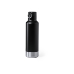 Drinkflessen bedrukken met ring op het deksel 750ml Travel kleur zwart  negende weergave