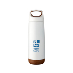 Stalen thermosfles met kurkbodem 600ml Avenue Cork Antislip met afdrukgebied