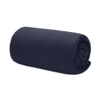 RPET deken bedrukken met logo 180 g/m2 Baqueira kleur blauw derde weergave