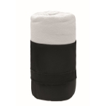 RPET deken bedrukken met logo 180 g/m2 Baqueira kleur wit