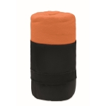 RPET deken bedrukken met logo 180 g/m2 Baqueira kleur oranje